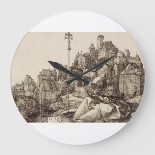 Der Heilige Antonius liest von Albrecht Dürer Große Wanduhr