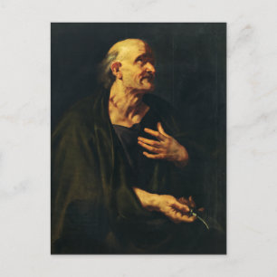 Der Heilige Bartholomäus von Peter Paul Rubens Postkarte