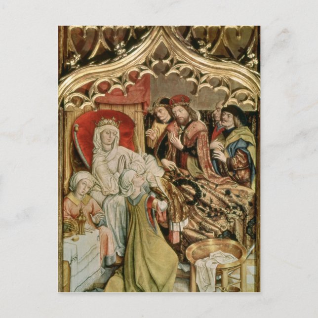 Der heilige Elisabeth Altarpiece Postkarte (Vorderseite)