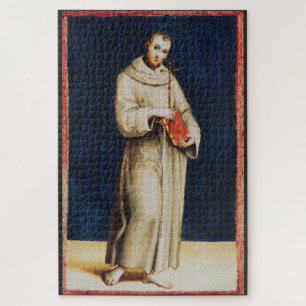 Der Heilige Franz von Assisi von Raffael Renaissan Puzzle