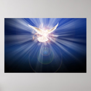 der heilige Geist im Licht Poster