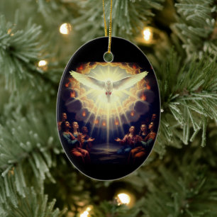 Der Heilige Geist Keramik Ornament