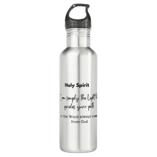 Der Heilige Geist sagt: Ich bin einfach das Licht, Edelstahlflasche