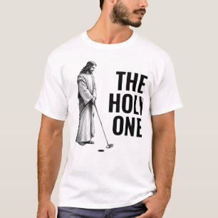 Der Heilige - Golfender Jesus T-Shirt