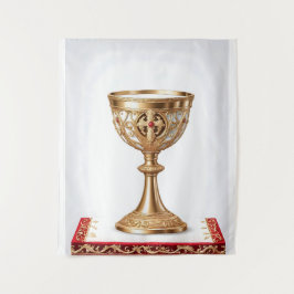 Der heilige Gral katholisch Wandteppich