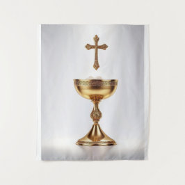 Der heilige Gral katholisch Wandteppich