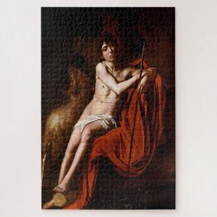 Der Heilige Johannes der Täufer von Caravaggio Puzzle
