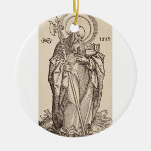Der Heilige Matthew von Christus und den Aposteln Keramik Ornament