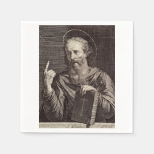 Der heilige Paulus, der Apostel Schutzpatron der S Serviette