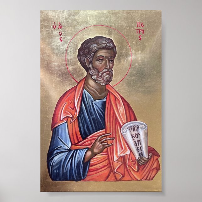 Der Heilige Petrus, der Apostel Poster (Vorne)