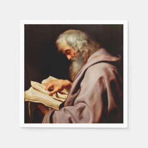 Der Heilige Simon der Zelot von Peter Paul Rubens Serviette