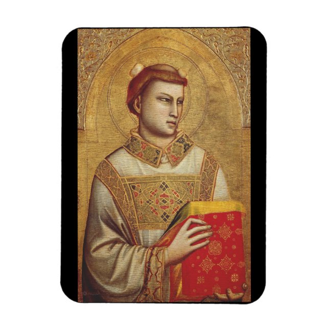 Der Heilige Stephanus von Giotto Magnet (Vertikal)