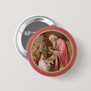 Der Heilige Tarcisius empfängt die Eucharistie (BL Button