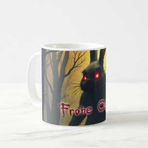 Der heiße Osterhase im Schattenwald Kaffeetasse
