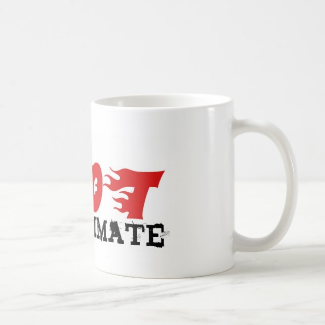 DER HEISSE ZIMMERGENOSSE TASSE (Rechts)