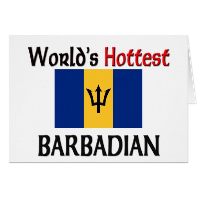 Der heißeste Barbadian der Welt (Vorderseite (Horizontal))