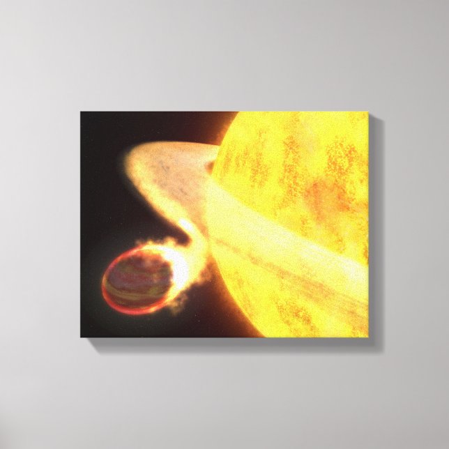 Der heißeste bekannte Planet der Milchstraße Leinwanddruck (Vorderseite)