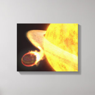 Der heißeste bekannte Planet in der Milchstraße Leinwanddruck