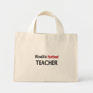 Der heißeste Lehrer der Welt Mini Stoffbeutel
