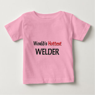 Der heißeste Welder Welt Baby T-shirt