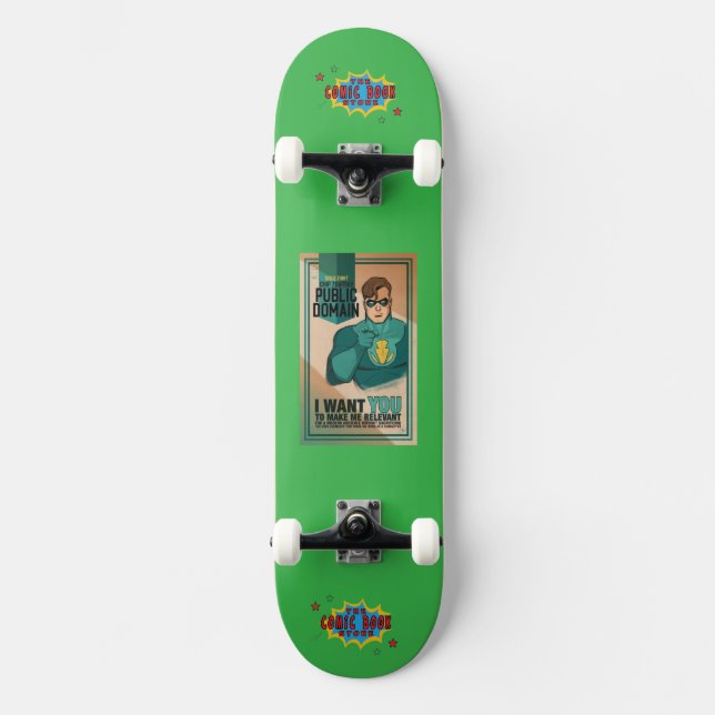 Der Held Skateboard (Vorderseite)