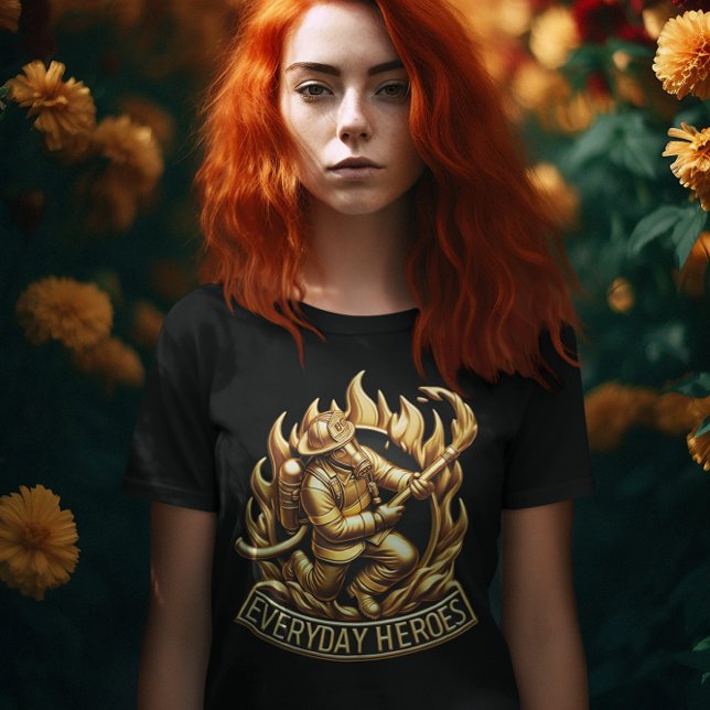 Der Heldenfeuer: Bereit, die Flammen zu überwinden T-Shirt (Von Creator hochgeladen)