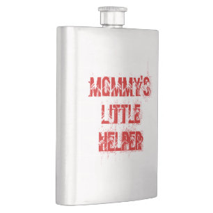 Der Helfer-der Mutter der Mama kleine Flasche Flachmann