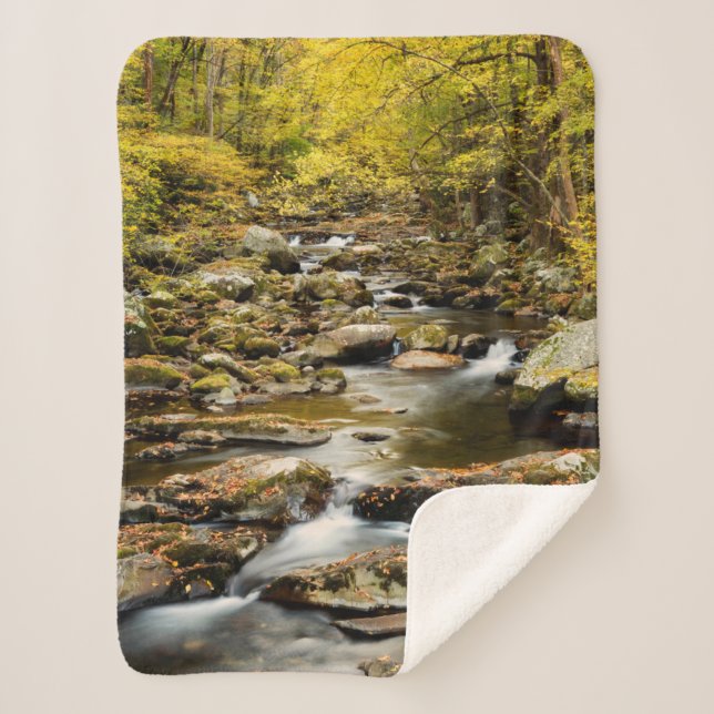 Der Herbst am Großen Bach Sherpadecke (Vorderseite)