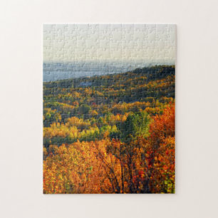 Der Herbst am Oberen See Puzzle