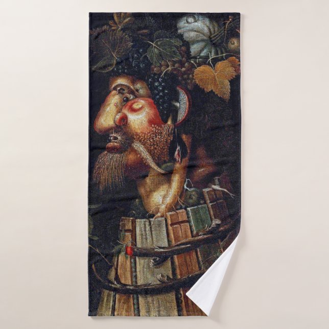 Der Herbst, Arcimboldo Badehandtuch (Badehandtuch)