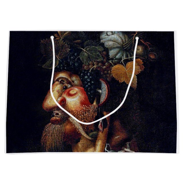 Der Herbst, Arcimboldo Große Geschenktüte (Vorderseite)