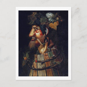 Der Herbst, Arcimboldo Postkarte