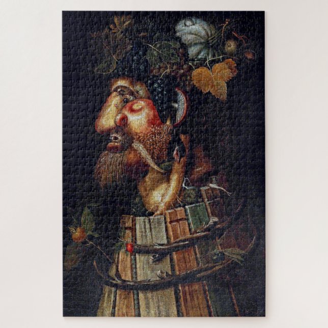 Der Herbst, Arcimboldo Puzzle (Vertikal)