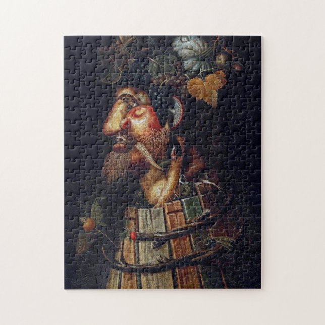 Der Herbst, Arcimboldo Puzzle (Vertikal)
