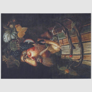 Der Herbst, Arcimboldo Seidenpapier