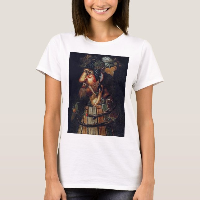 Der Herbst, Arcimboldo T-Shirt (Vorderseite)