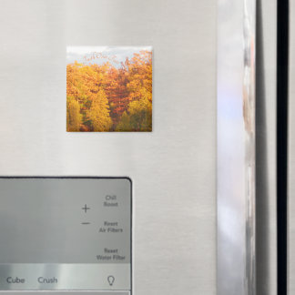 Der Herbst bringt den Glauben über die Angst Magnet