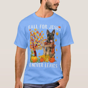 Der Herbst des Deutschen Hirten für Jesus, den er  T-Shirt