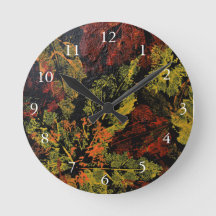 Der Herbst hinterlässt die Uhr