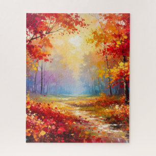Der Herbst ist da Puzzle