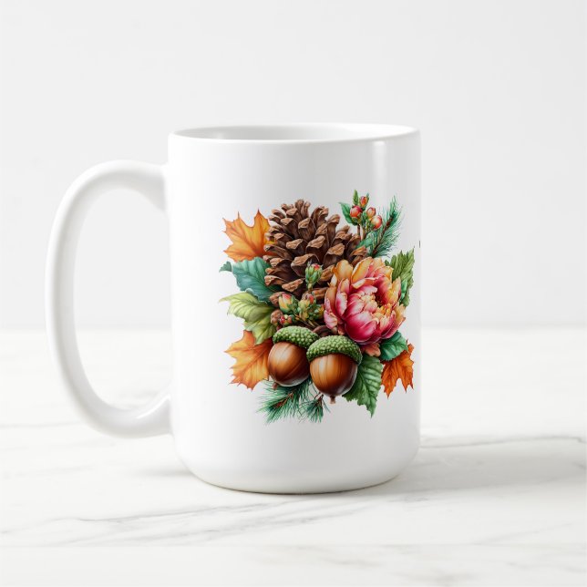 Der Herbst ist eine schöne Tasse (Links)