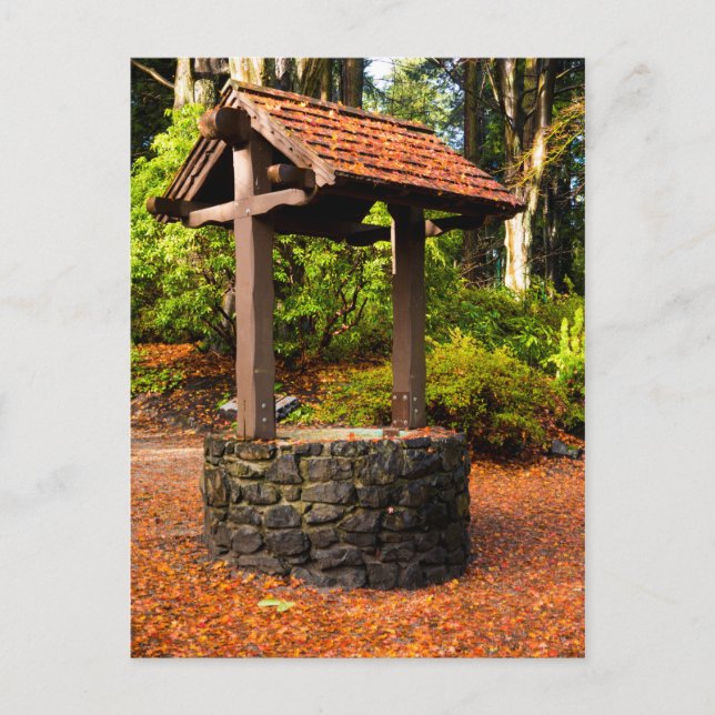 Der Herbst ist gut Postkarte (Vorderseite)