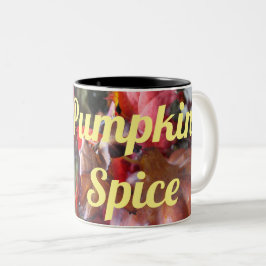 Der Herbst ist hier, um eine Zwei-Tone-Kaffee-Tass Zweifarbige Tasse