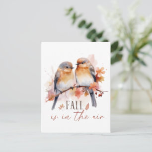 Der Herbst ist in der Luft Postkarte