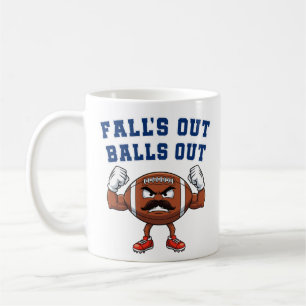 Der Herbst ist raus aus den Bällen Kaffeetasse