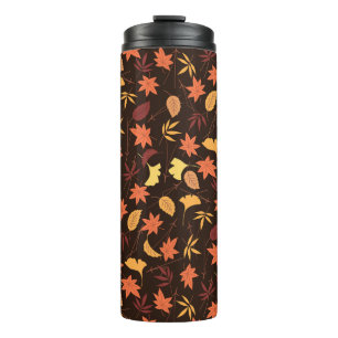 Der Herbst lässt den Wärmespeicher Thermosbecher