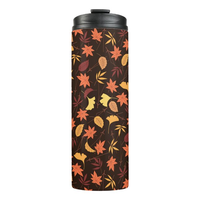 Der Herbst lässt den Wärmespeicher Thermosbecher (Vorderseite)