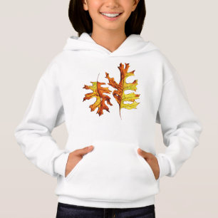 Der Herbst lässt eine schöne Natur Wasserfarben Ku Hoodie