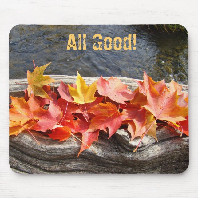 Der Herbst lässt mousepad alles gut! Fall River (Vorne)