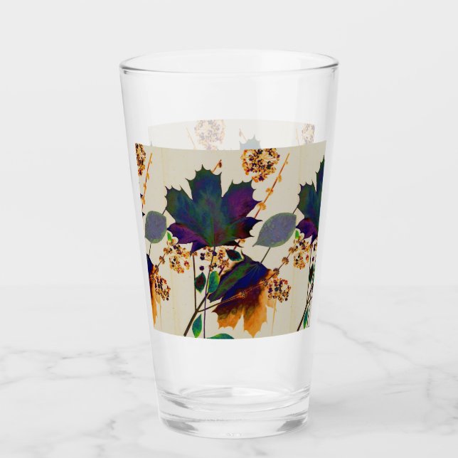 Der Herbst lässt Royal Colors Glass Cup Glas (Vorderseite)